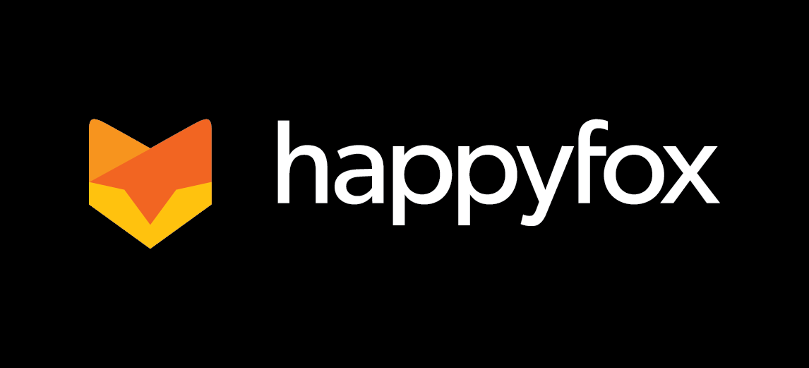 HappFox Logo on black