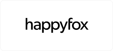 HappFox Wordmark on white