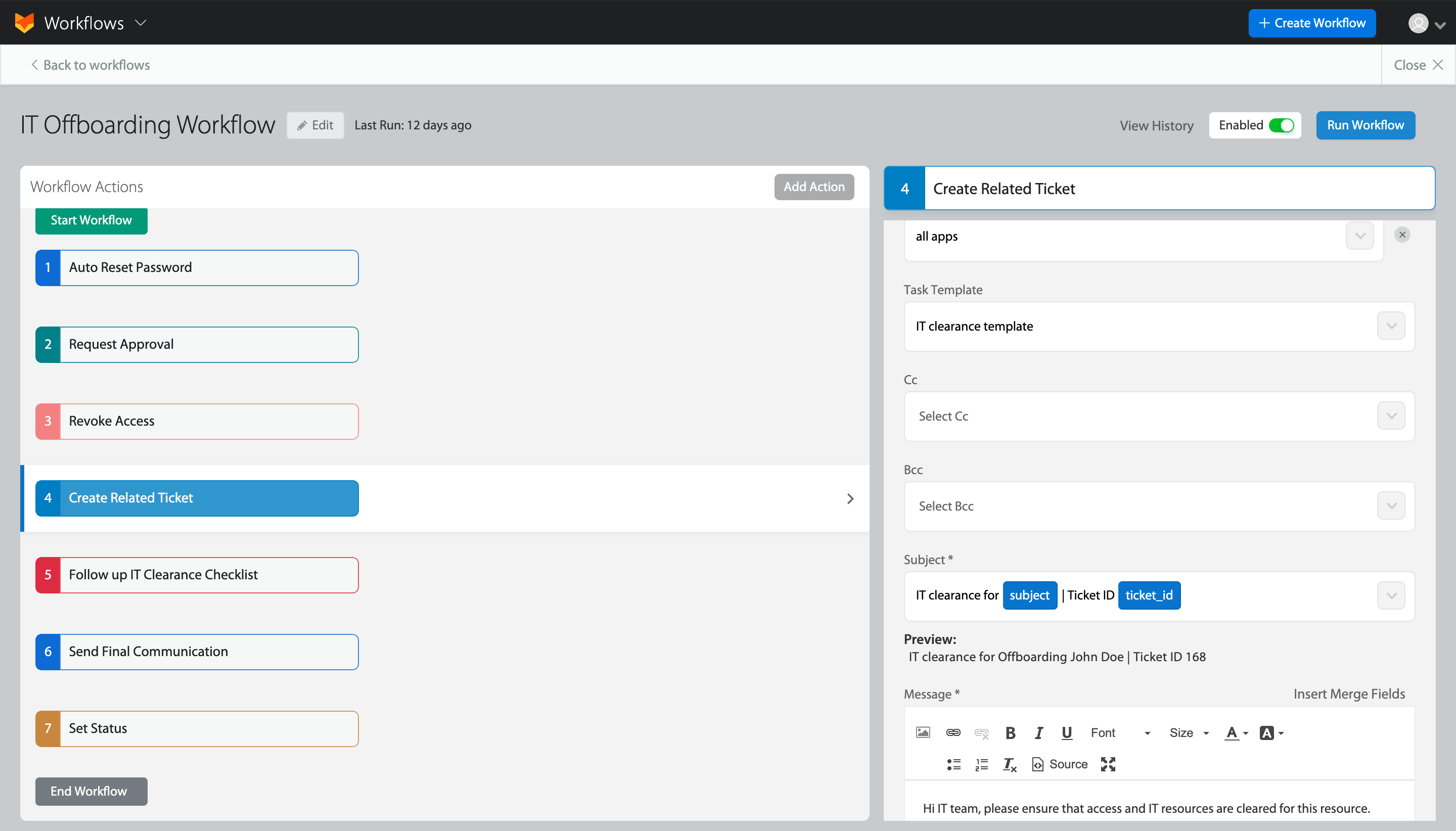 Offboard employees with seamless access updates and knowledge transitions