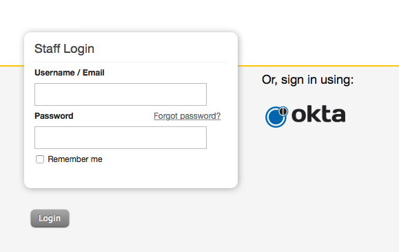 Okta SSO help desk integration