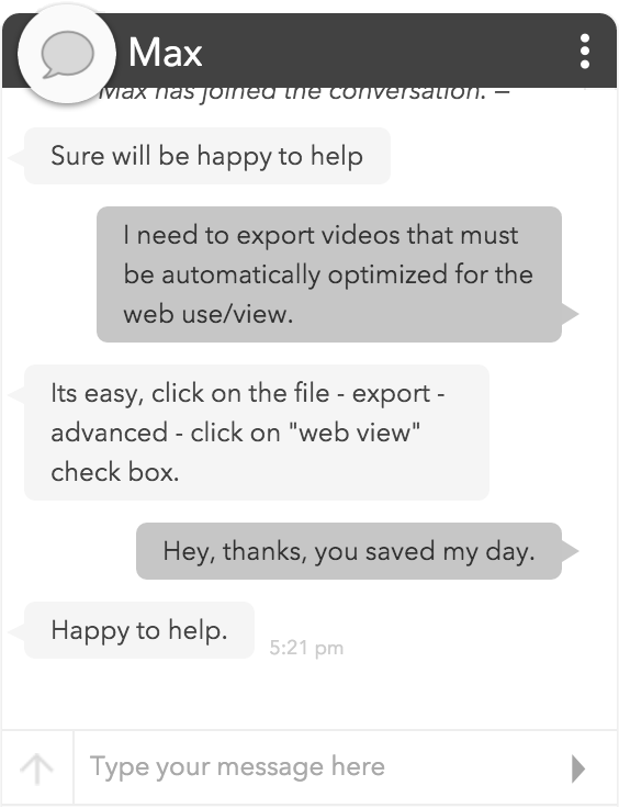 delete happyfox chat