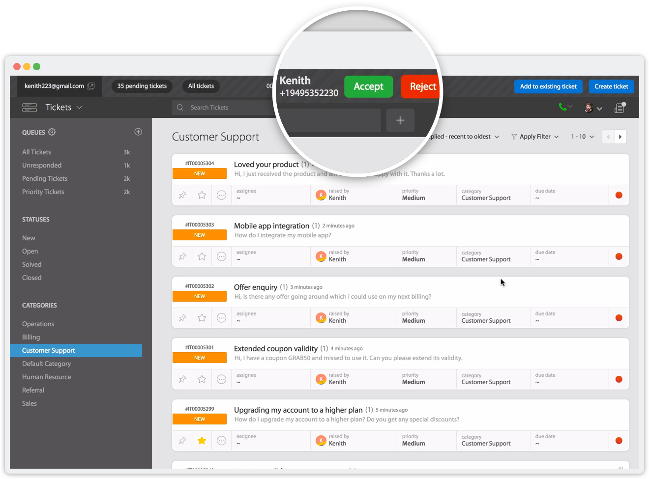 overflow call queue ringcentral