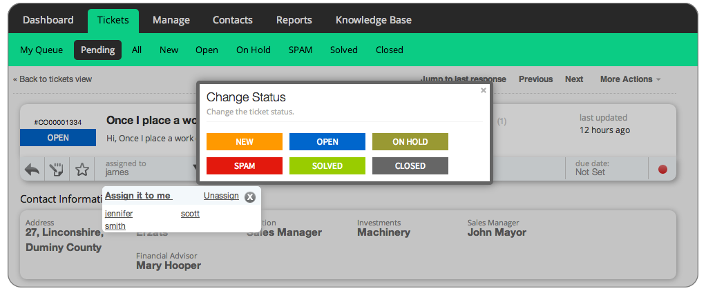 Track and solve manufacturing product issues with HappyFox help desk