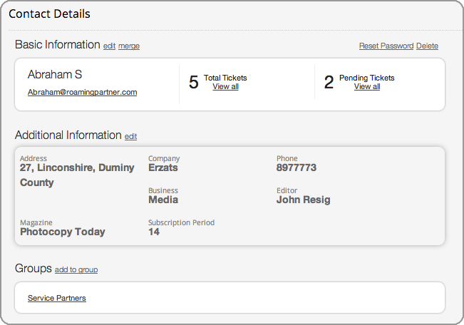 Manage subscriber information with happyfox help desk