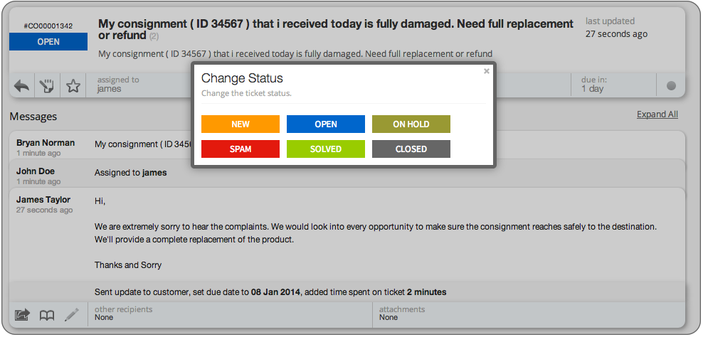 Help Desk Software for Transport and Logistics