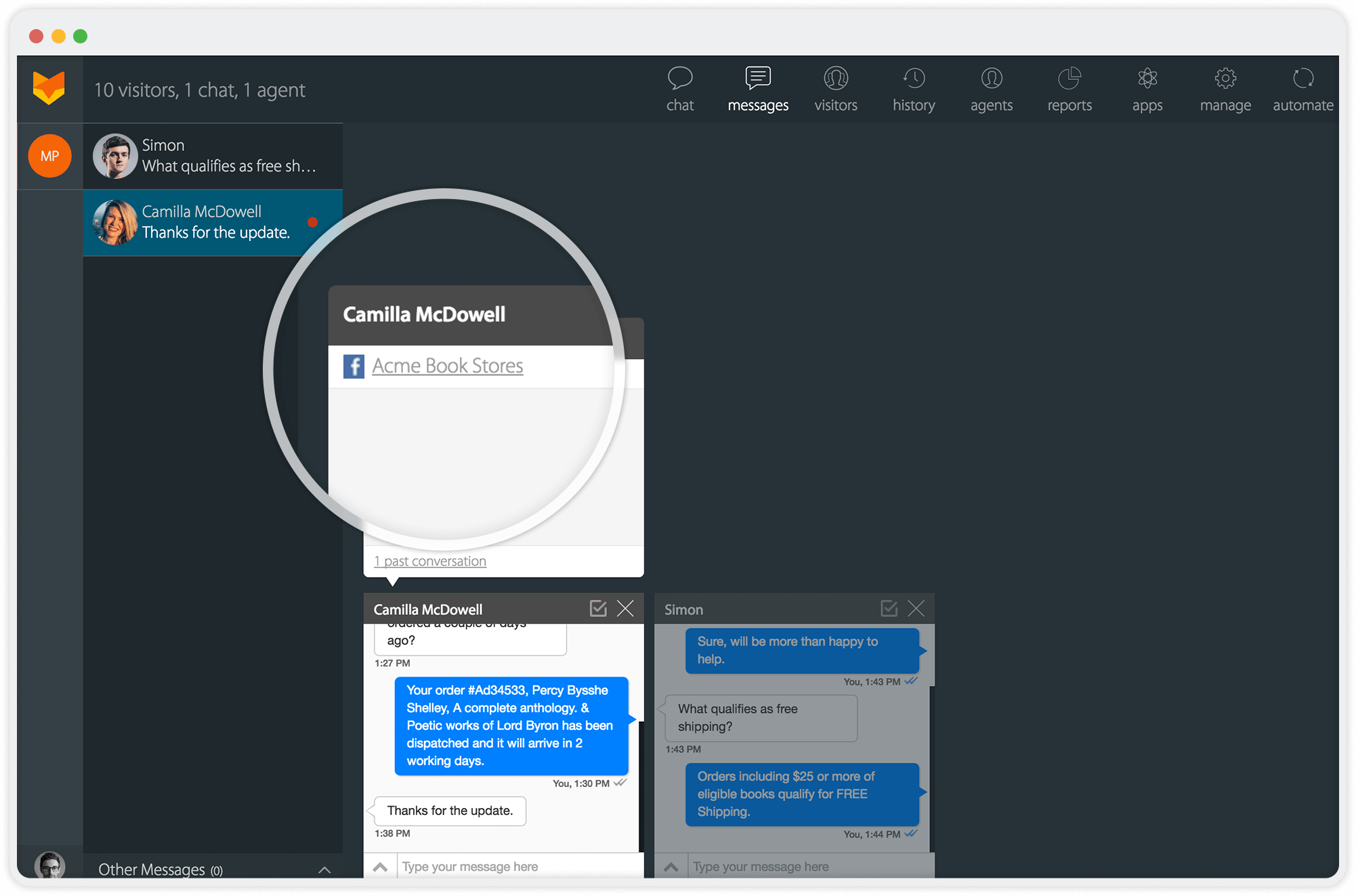 Create canned responses for all the commonly asked questions