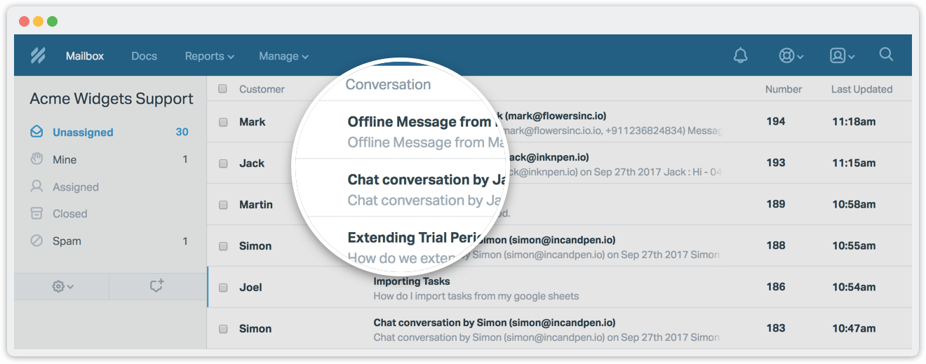 Live chat conversations as Zendesk tickets