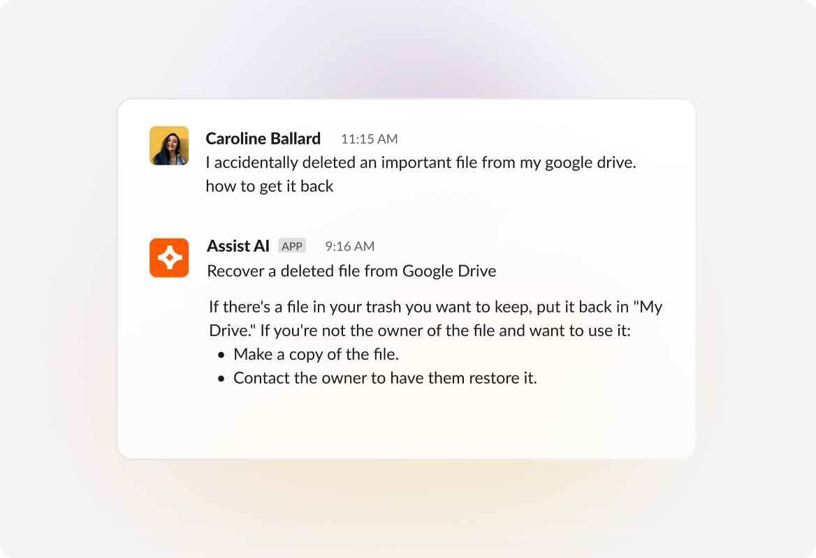 assist Ai It support card image