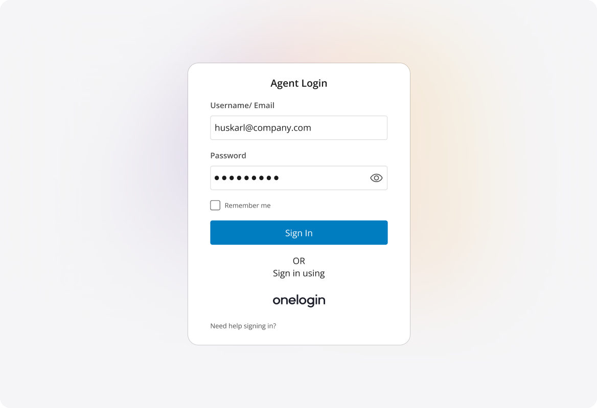 Authentication Features