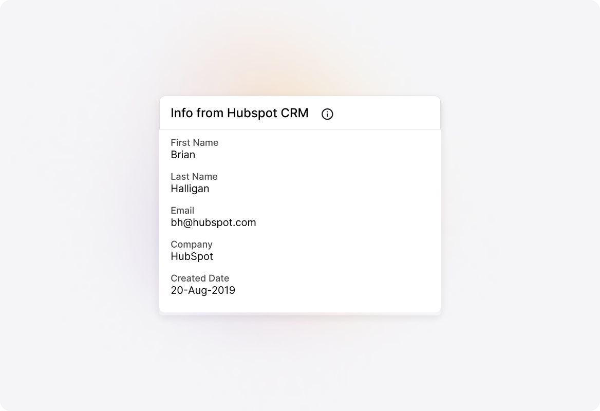 Bring Contextual Information from HubSpot CRM inside HappyFox