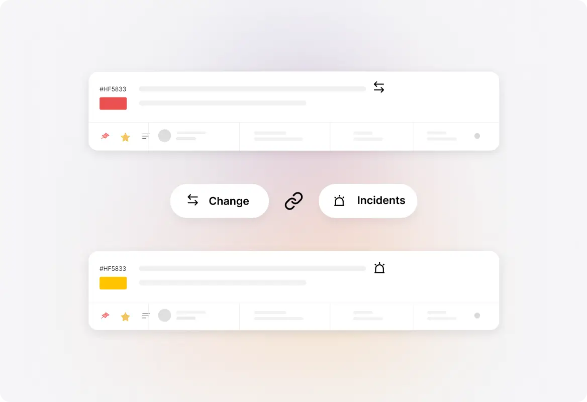Change & Incident Integration