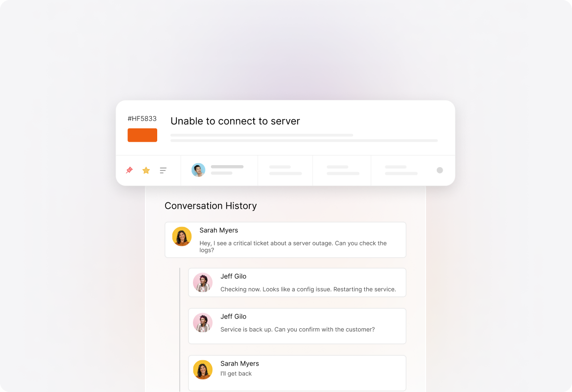 Conversation History