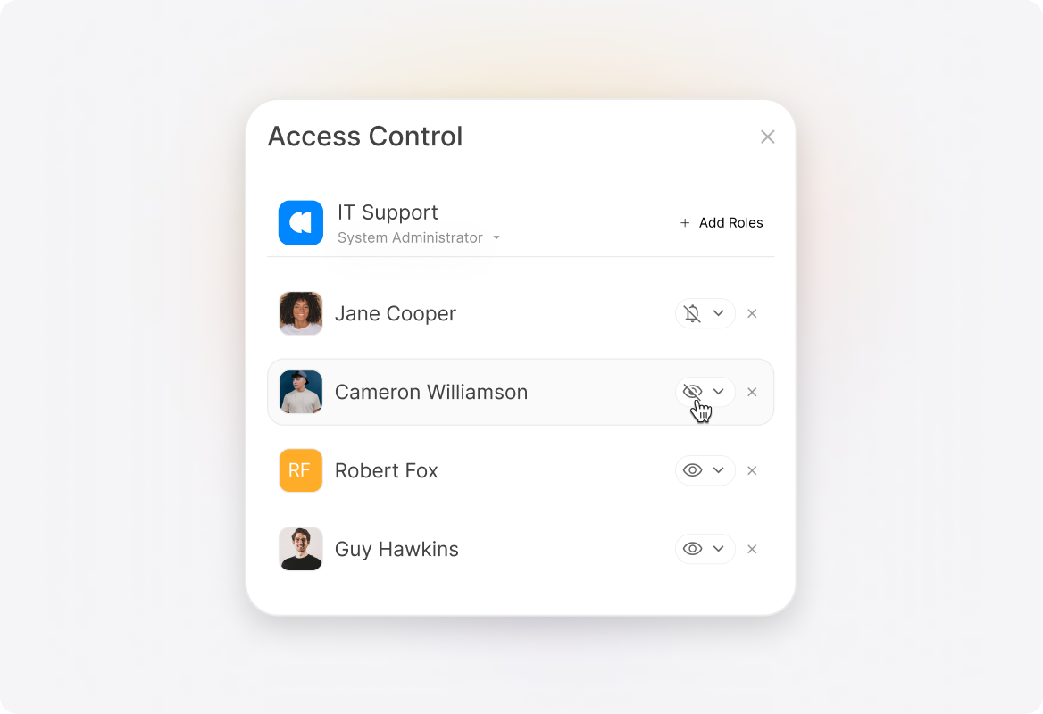 Granular Access Control