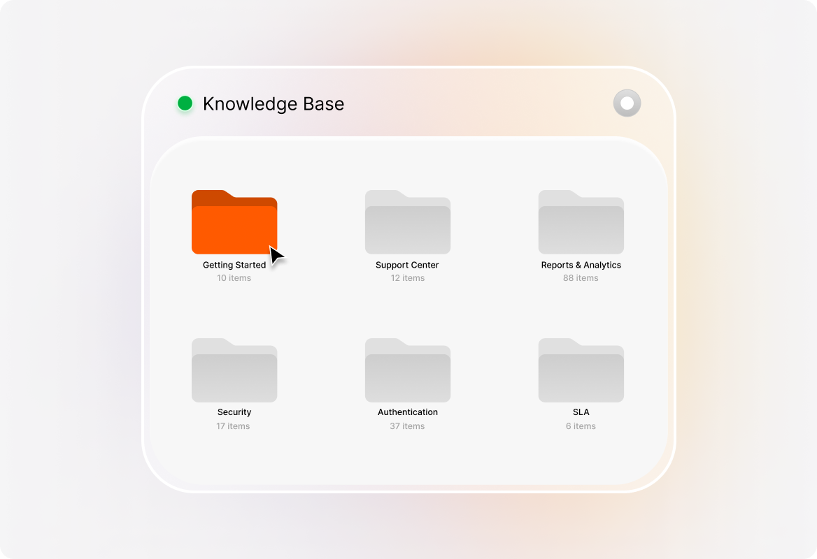 Leverage Self Service
