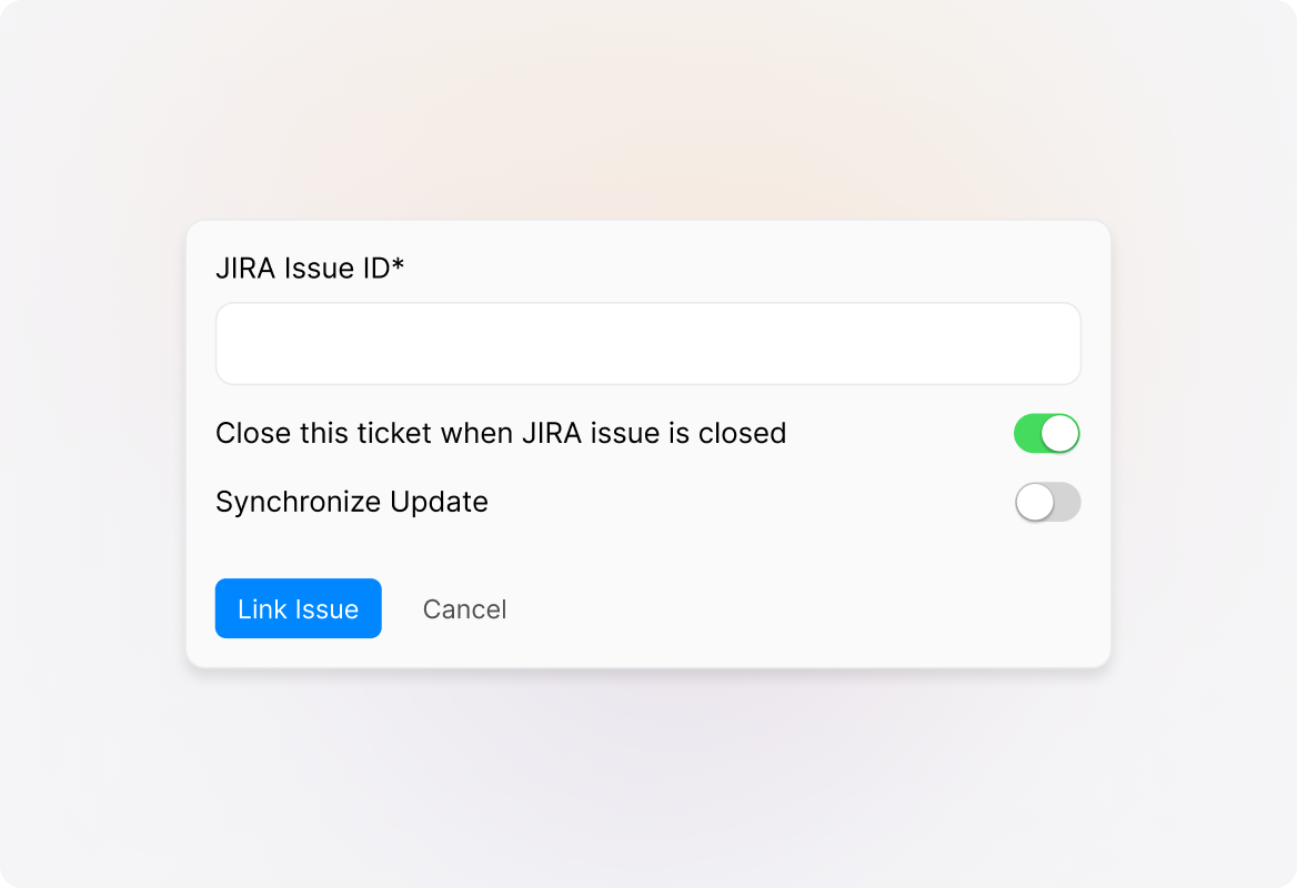 Link HappyFox tickets to JIRA Issues