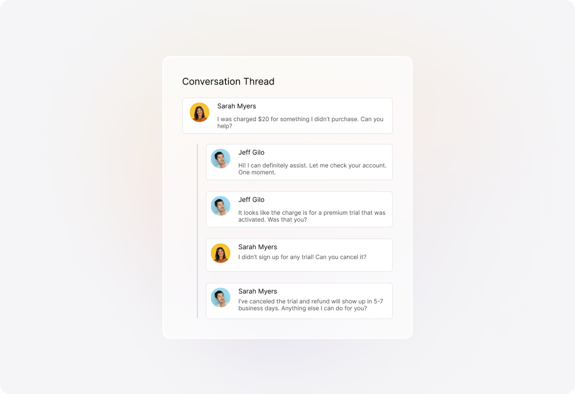Omnichannel ticketing - One Unified Conversation Thread for Seamless Support