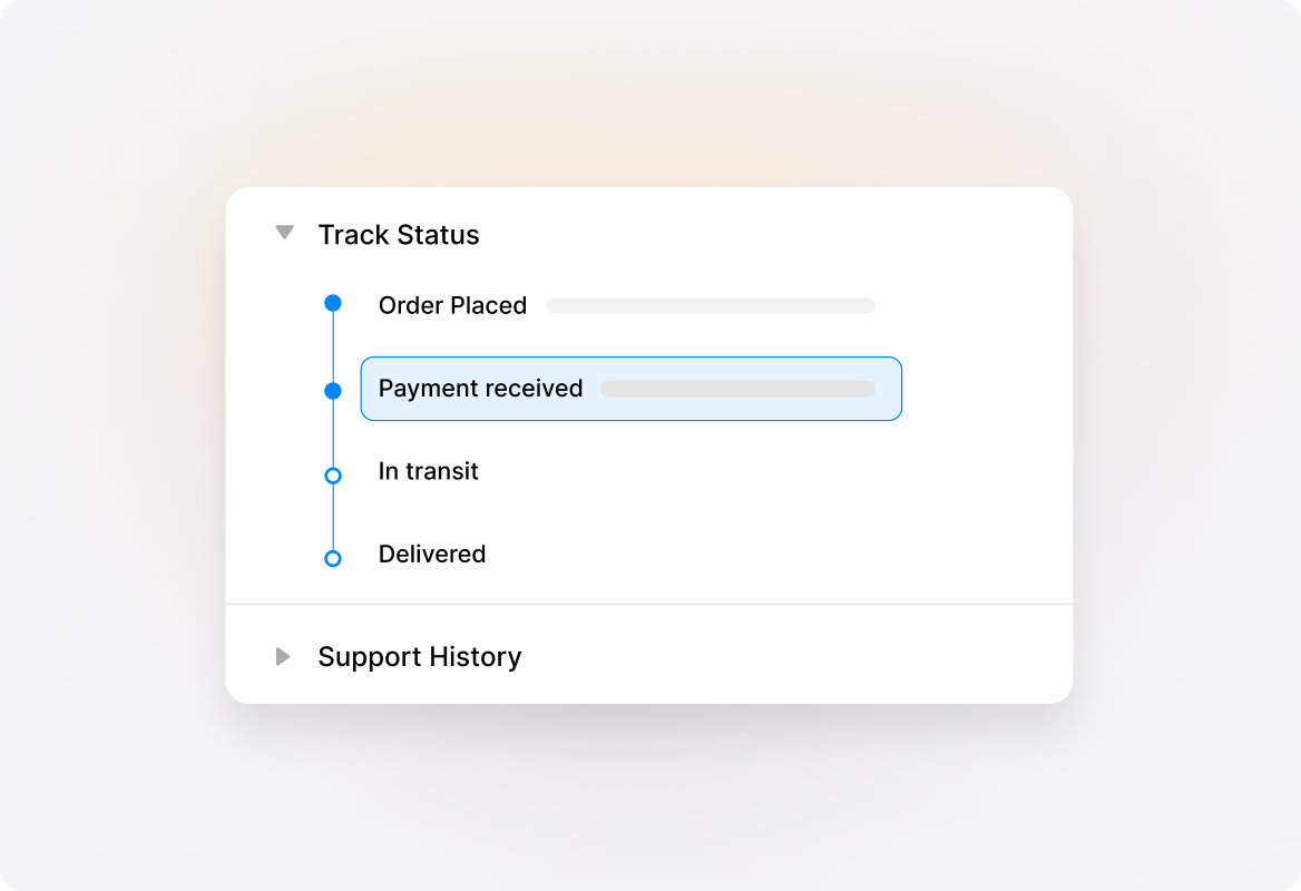 Order Status Tracking