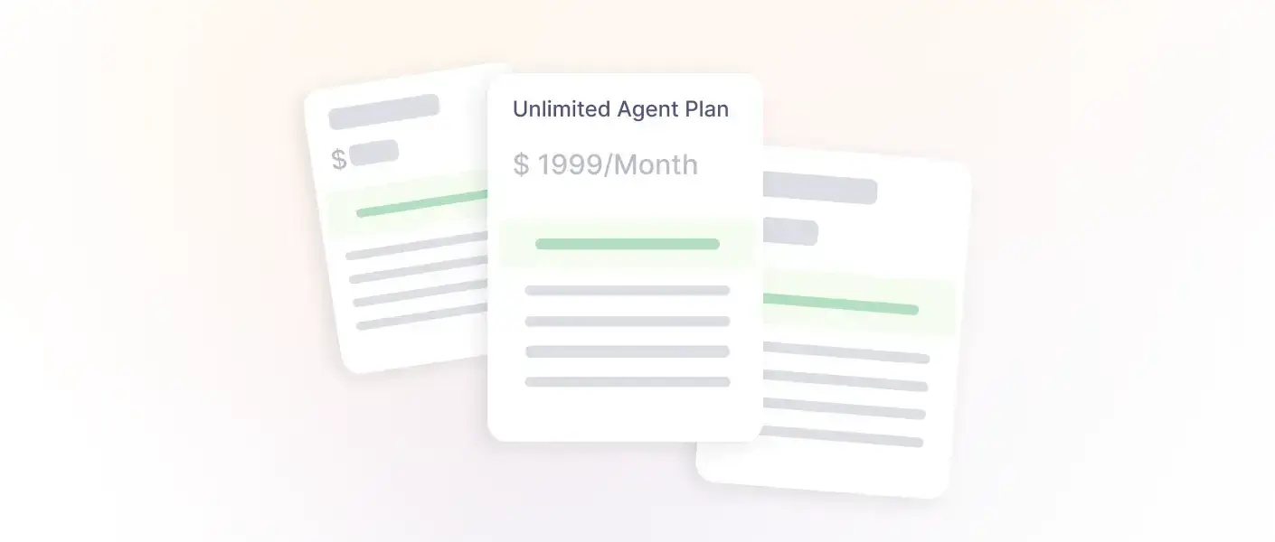 Transparent pricing and unlimited-agent help desk plans