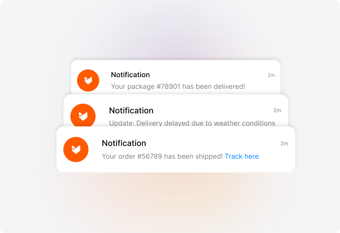 Push notifications
