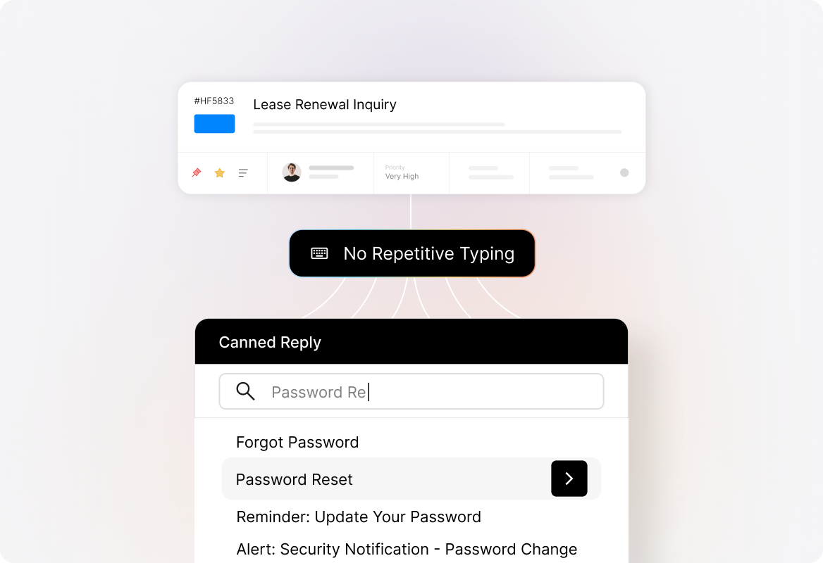 Reduced Agent Fatigue