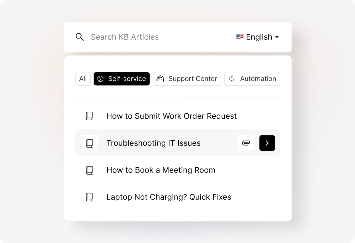 Self-Service Portal for Employees