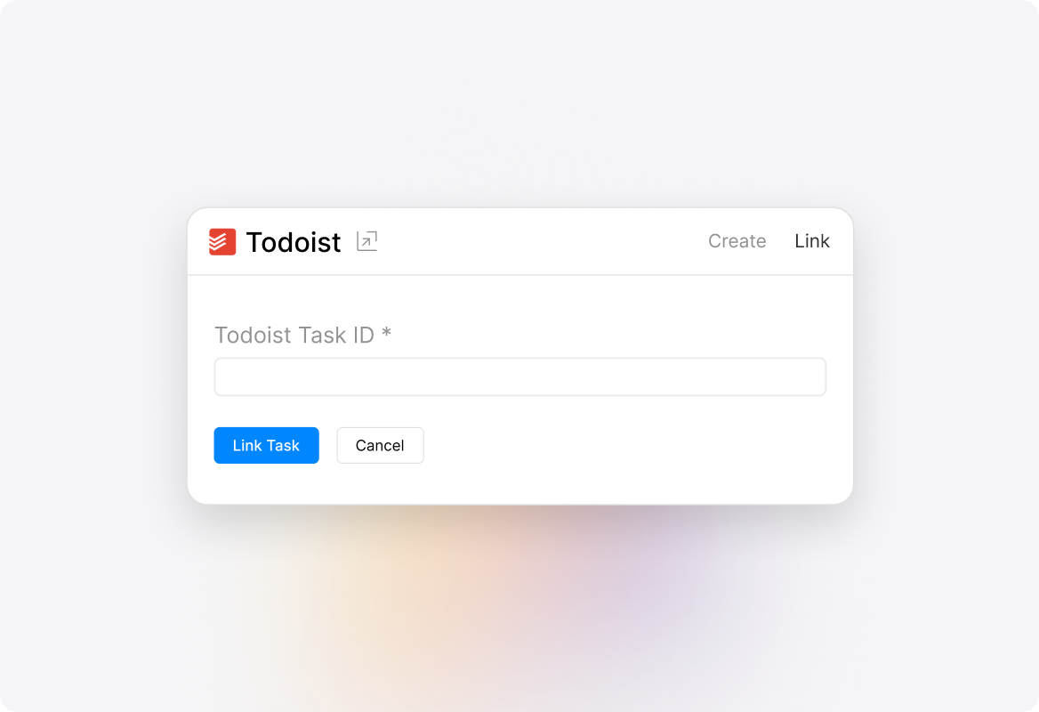 Task Creation and Linking (2)