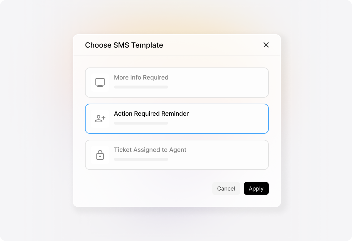 Templates for Consistency (1)