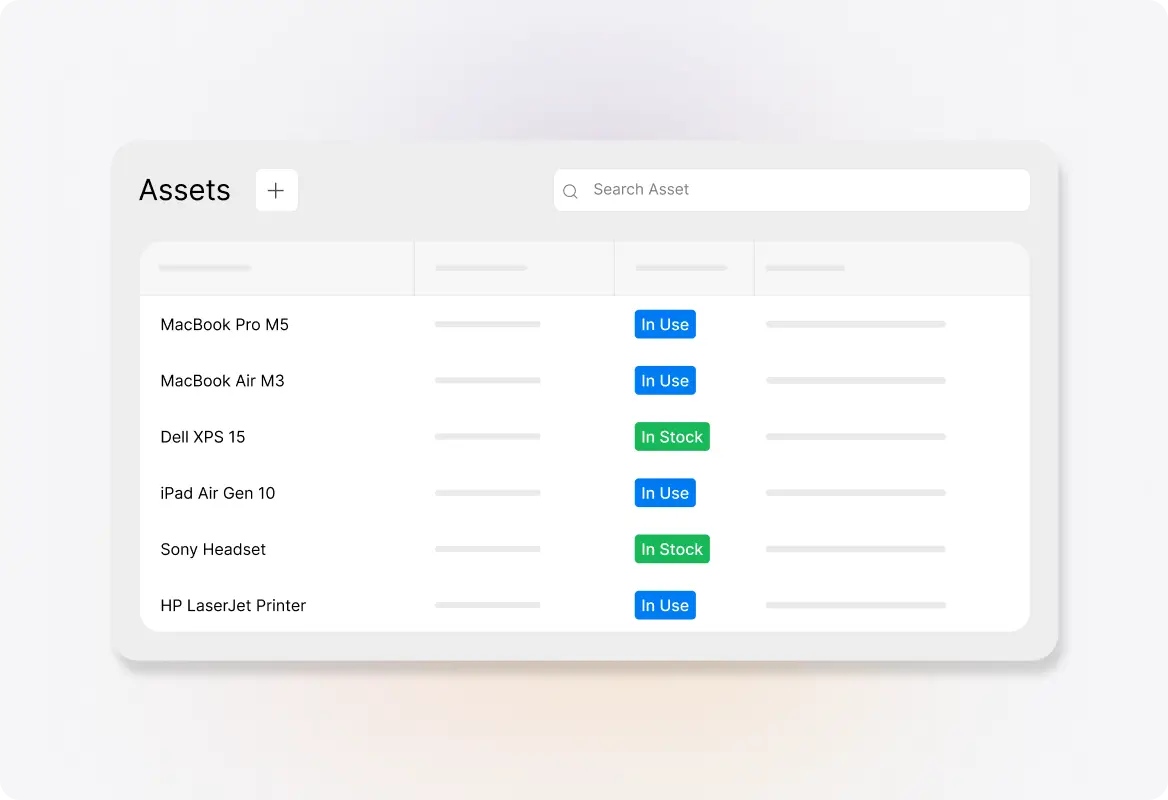 Track Real-Time Asset Status