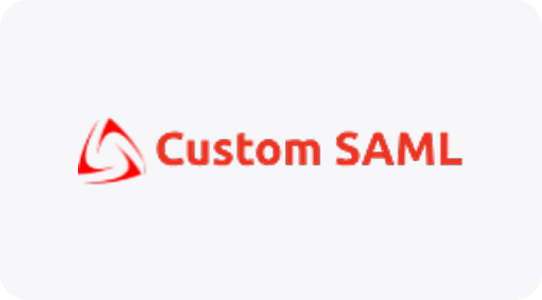 Custom SAML logo