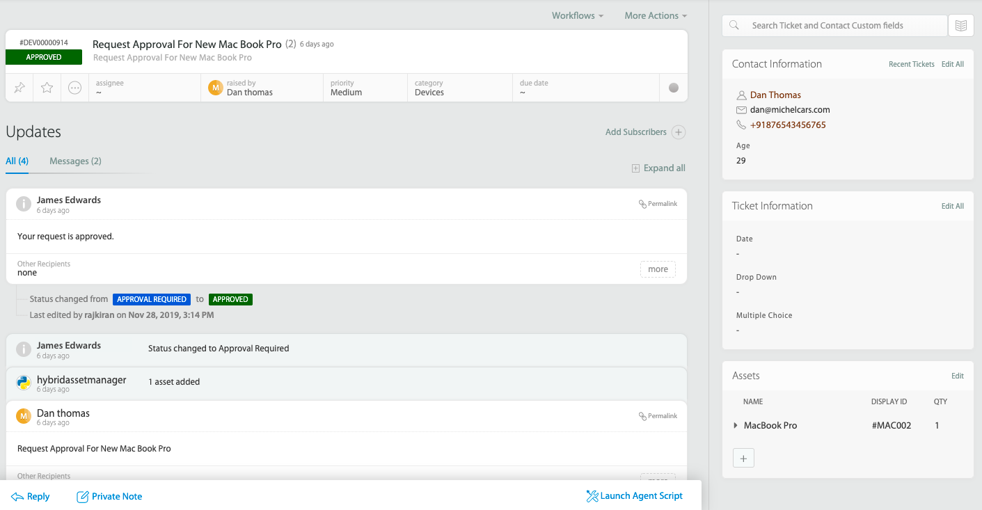 Approval Tracking and Audit Trails