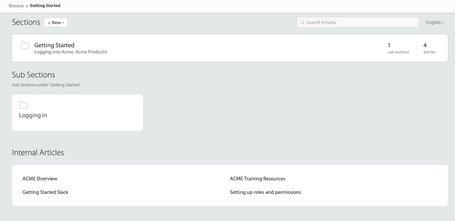 Internal knowledge base software for internal team knowledge management