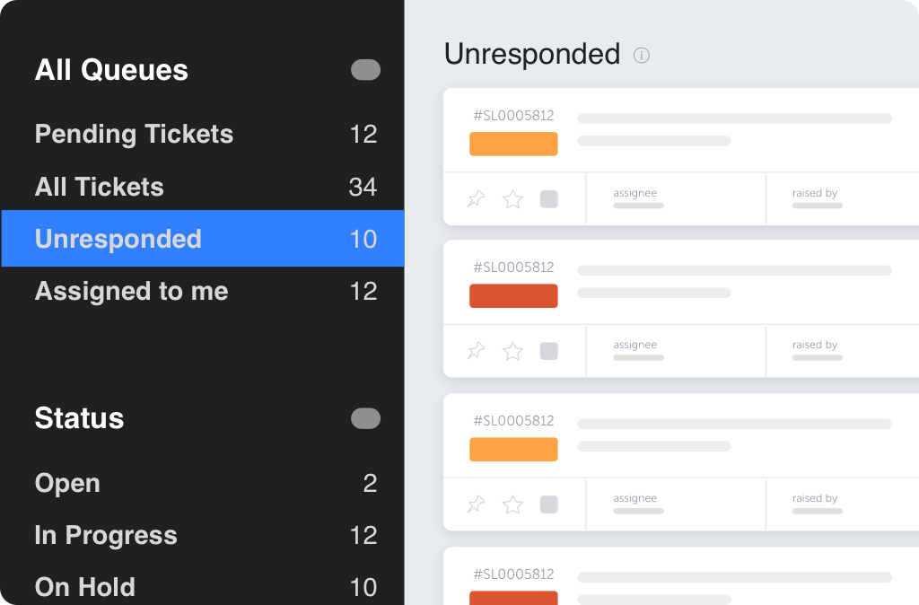 Sort and manage tickets automatically